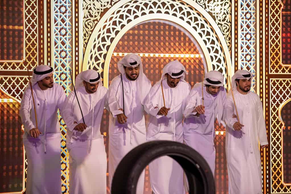 Event entertainment in UAE with live bands, dancers, magicians, and kids shows by Falak Events. عروض ترفيهية للحفلات في الإمارات تشمل فرق موسيقية وراقصين وسحرة وترفيه الأطفال من فلك لتنظيم الحفلات والمناسبات