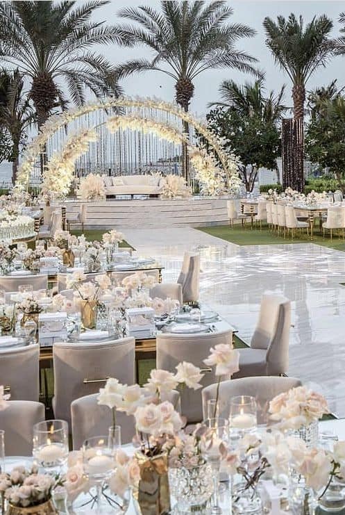 Outdoor Events Wedding Complete outdoor event setup including decoration and sound – تجهيز كامل لحفلات الحوش مع التزيين والصوت